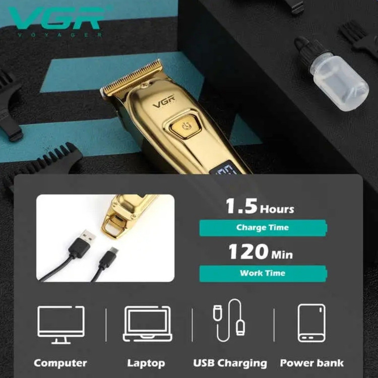ماشین اصلاح سر و صورت وی جی آر مدل V 965
