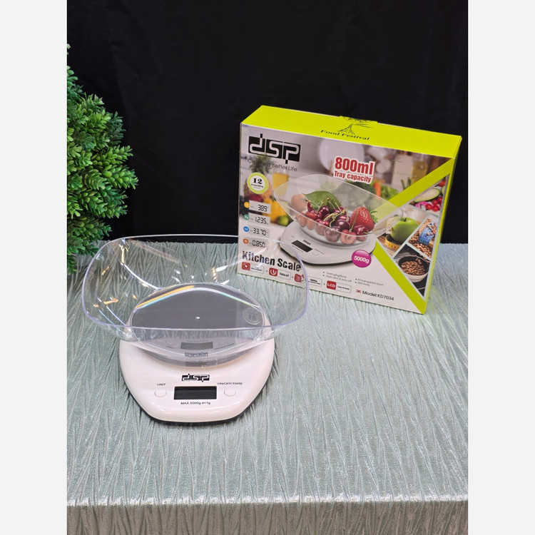 ترازوی آشپزخانه دی اس پی مدل kD7034